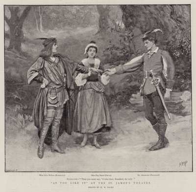 Comme il vous plaira au Théâtre St James - Henry Marriott Paget